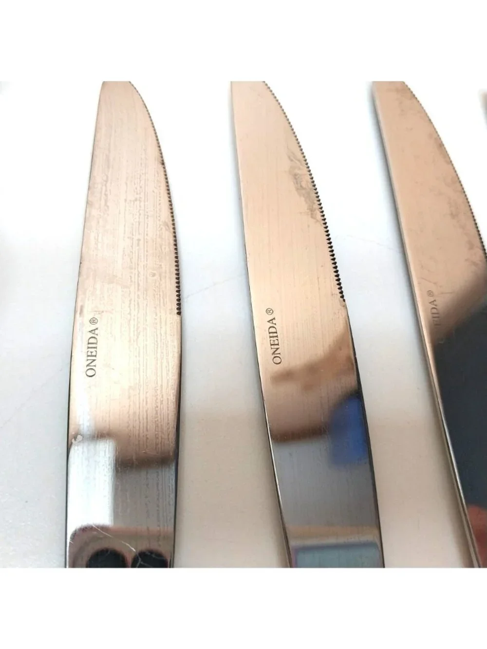 Set of 4 Amsterdam by Oneida Butter Knives Stainless Steel